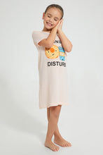 تنزيل الصورة على معرض الصور، Redtag-Pink-Donut-Print-Basic-NighT-Shirt-Colour:Pink,-Filter:Girls-(2-to-8-Yrs),-Girls-Nightshirts,-New-In,-New-In-GIR,-Non-Sale,-PPE,-S22A,-Section:Kidswear-Girls-2 to 8 Years