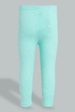 Load image into Gallery viewer, Redtag-Mint-Printed-Legging-Leggings-Infant-Girls-3 to 24 Months