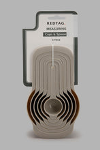 تنزيل الصورة على معرض الصور، Redtag-Beige-Measuring-Cup-&-Spoon-Set-(6-Piece)-Measuring-Cups-Home-Dining-