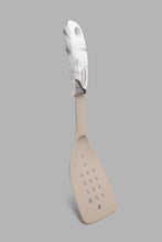 Load image into Gallery viewer, Redtag-White-Marble-Slotted-Turner-Accessories-Home-Dining-