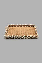 تنزيل الصورة على معرض الصور، Redtag-Brown-Rectangle-Tray-Baskets-Home-Dining-