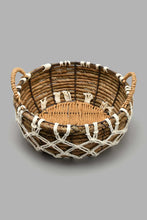 Load image into Gallery viewer, Redtag-Brown-Round-Basket-Baskets-Home-Dining-