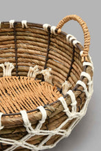 Load image into Gallery viewer, Redtag-Brown-Round-Basket-Baskets-Home-Dining-
