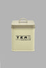 Redtag-Beige-Square-Tea-Canister-Canisters-And-Jars-Home-Dining-