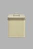 Redtag-Beige-Square-Coffee-Canister-Canisters-And-Jars-Home-Dining-