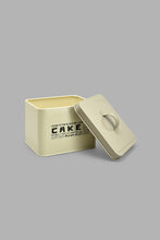 Load image into Gallery viewer, Redtag-Beige-Square-Cake-Canister-Canisters-And-Jars-Home-Dining-
