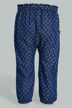 Load image into Gallery viewer, Redtag-Dark-Wash-Harem-Jean-Jeans-Harem-Fit-Infant-Girls-3 to 24 Months