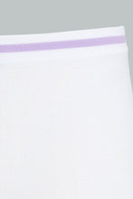 Load image into Gallery viewer, Redtag-White-And-Purple-Seamless-Boyleg-Brief-(Pack-of-2)-365,-Colour:Purple,-Colour:White,-ESS,-Filter:Senior-Girls-(9-to-14-Yrs),-GSR-Briefs,-New-In,-New-In-GSR,-Non-Sale,-Section:Kidswear-Senior-Girls-9 to 14 Years