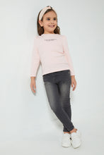 Load image into Gallery viewer, Redtag-Grey-Basic-5Pocket-Jean-Jeans-Slim-Fit-Girls-2 to 8 Years
