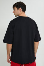 Load image into Gallery viewer, Redtag-Dark-Grey-Loungewear-T-Shirt-Loungewear-Men's-