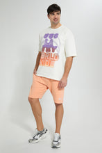 Load image into Gallery viewer, Redtag-White-Loungewear-T-Shirt-Loungewear-Men's-