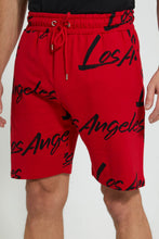 تنزيل الصورة على معرض الصور، Redtag-Red-Printed-Loungewear-Shorts-Loungewear-Men's-