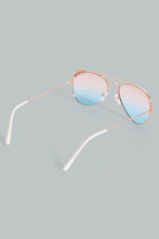 Load image into Gallery viewer, Redtag-Aviator-Floral-Embellished-Frame-Sunglasses-Aviator-Girls-