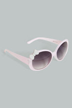 تنزيل الصورة على معرض الصور، Redtag-Pink-Embellished-Oval-Sunglasses-For-Girls-Colour:Pink,-Filter:Girls-Accessories,-GIR-Sunglasses,-New-In,-New-In-GIR-ACC,-Non-Sale,-S22A-Girls-