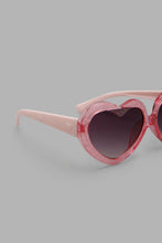 Load image into Gallery viewer, Redtag-Heart-Shape-Embellished-Sunglasses-Sunglasses-Girls-