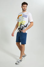 تنزيل الصورة على معرض الصور، Redtag-White-Printed-T-Shirt-Colour:White,-Filter:Men's-Clothing,-Men-T-Shirts,-New-In,-New-In-Men,-Non-Sale,-S22B,-Section:Men-Men's-