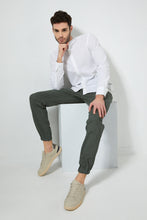 تنزيل الصورة على معرض الصور، Redtag-White-Mandarin-Collar-Shirt-Colour:White,-Filter:Men's-Clothing,-Men-Shirts,-New-In,-New-In-Men,-Non-Sale,-S22B,-Section:Men-Men's-