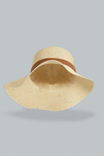 تنزيل الصورة على معرض الصور، Redtag-Beige-Metal-Hardware-Embellished-Hat-Hats-Women-