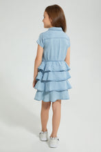 تنزيل الصورة على معرض الصور، Redtag-Denim-Shirt-Dress-Colour:Denim,-Filter:Girls-(2-to-8-Yrs),-Girls-Dresses,-New-In,-New-In-GIR,-Non-Sale,-S22B,-Section:Kidswear-Girls-2 to 8 Years