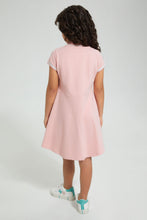 تنزيل الصورة على معرض الصور، Redtag-Pink-Polo-Collar-Dress-Colour:Pink,-Filter:Girls-(2-to-8-Yrs),-Girls-Dresses,-New-In,-New-In-GIR,-Non-Sale,-S22B,-Section:Kidswear-Girls-2 to 8 Years