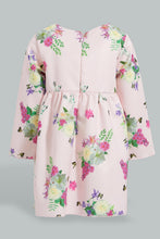 Load image into Gallery viewer, Redtag-Pink-Dress-With-Scallap-At-Hem-Dresses-Infant-Girls-3 to 24 Months