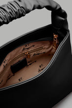تنزيل الصورة على معرض الصور، Redtag-Black-Scrunched-Top-Handle-Bag-Colour:Black,-Filter:Women's-Accessories,-New-In,-New-In-Women-ACC,-Non-Sale,-S22A,-Women-Handbags-Women-