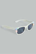 Load image into Gallery viewer, Redtag-Wayfarer-Sunglasses-With-Character-Embellished-Case-Wayfarer-Girls-