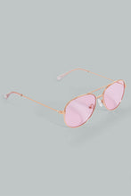 Load image into Gallery viewer, Redtag-Aviator-Sunglasses-With-Character-Embellished-Case-Aviator-Girls-