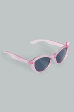 Load image into Gallery viewer, Redtag-Cat-Eye-Sunglasses-With-Character-Embellished-Case-Aviator-Girls-
