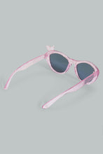 Load image into Gallery viewer, Redtag-Cat-Eye-Sunglasses-With-Character-Embellished-Case-Aviator-Girls-