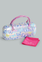 Load image into Gallery viewer, Redtag-Over-Sized-Sunglasses-With-Character-Embellished-Case-Oversized-Girls-