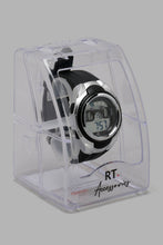 تنزيل الصورة على معرض الصور، Redtag-Black-Digital-Multifunctional-Sports-Watch-Digital-Watches-Boys-