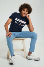 تنزيل الصورة على معرض الصور، Redtag-Navy-Things-I-Hate-Tee-All-Over-Prints-Senior-Boys-9 to 14 Years
