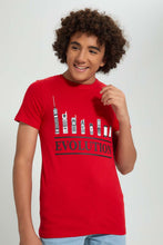 تنزيل الصورة على معرض الصور، Redtag-Red-Phone-Evolution-Tee-All-Over-Prints-Senior-Boys-9 to 14 Years