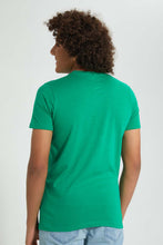 Load image into Gallery viewer, Redtag-Green-Password-Tee-All-Over-Prints-Senior-Boys-9 to 14 Years