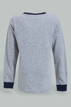 تنزيل الصورة على معرض الصور، Redtag-Grey-Football-Pj-Set-2-Pack-Pyjama-Sets-Infant-Boys-3 to 24 Months