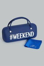 Load image into Gallery viewer, Redtag-Round-Sunglasses-With-Printed-Case-Round-Boys-