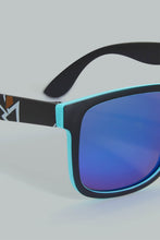 Load image into Gallery viewer, Redtag-Wayfarer-Sunglasses-With-Printed-Case-Wayfarer-Boys-