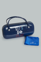 Load image into Gallery viewer, Redtag-Round-Sunglasses-With-Printed-Case-Round-Boys-