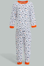 تنزيل الصورة على معرض الصور، Redtag-Navy-And-White-Printed-Space-Pj-Set-4-Pack-Pyjama-Sets-Infant-Boys-3 to 24 Months