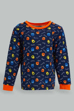 تنزيل الصورة على معرض الصور، Redtag-Red-And-Navy-Printed-Tiger-Pj-Set-4-Pack-Pyjama-Sets-Infant-Boys-3 to 24 Months