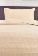 Load image into Gallery viewer, Beige 2-Piece Bedspread Set (Single Size)