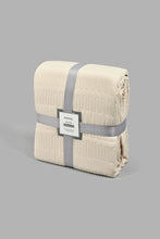 Load image into Gallery viewer, Redtag-Beige-3-Piece-Bedspread-Set-(Double-Size)-Colour:Beige,-Filter:Home-Bedroom,-HMW-BED-Bedspreads,-New-In,-New-In-HMW-BED,-Non-Sale,-S22A,-Section:Homewares-Home-Bedroom-