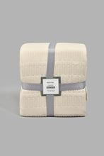 Load image into Gallery viewer, Redtag-Beige-3-Piece-Bedspread-Set-(Double-Size)-Colour:Beige,-Filter:Home-Bedroom,-HMW-BED-Bedspreads,-New-In,-New-In-HMW-BED,-Non-Sale,-S22A,-Section:Homewares-Home-Bedroom-