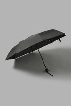 Load image into Gallery viewer, Redtag-Black-Solid-Black-Colour-Umbrella-Umbrellas-Travel-Accessories-
