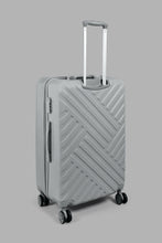Load image into Gallery viewer, Redtag-Grey-4-Wheel-Hard-Side-24"-Luggage-Trolley-Colour:Grey,-Filter:Travel-Accessories,-LUG-Luggages,-New-In,-New-In-LUG-ACC,-Non-Sale,-S22A-Travel-Accessories-