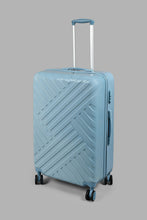 Load image into Gallery viewer, Redtag-Blue-4-Wheel-Hard-Side-24"-Luggage-Trolley-Colour:Blue,-Filter:Travel-Accessories,-LUG-Luggages,-New-In,-New-In-LUG-ACC,-Non-Sale,-S22A-Travel-Accessories-
