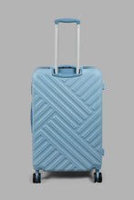 Load image into Gallery viewer, Redtag-Blue-4-Wheel-Hard-Side-24"-Luggage-Trolley-Colour:Blue,-Filter:Travel-Accessories,-LUG-Luggages,-New-In,-New-In-LUG-ACC,-Non-Sale,-S22A-Travel-Accessories-