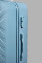 Load image into Gallery viewer, Redtag-Blue-4-Wheel-Hard-Side-24"-Luggage-Trolley-Colour:Blue,-Filter:Travel-Accessories,-LUG-Luggages,-New-In,-New-In-LUG-ACC,-Non-Sale,-S22A-Travel-Accessories-