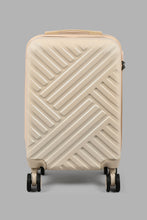 Load image into Gallery viewer, Redtag-Off-White-4-Wheel-Hard-Side-20"-Luggage-Trolley-Hard-Luggage-Travel-Accessories-